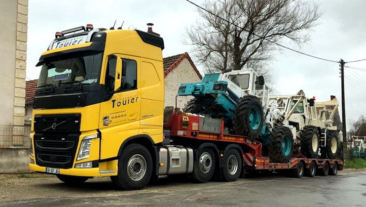 transport d'engins